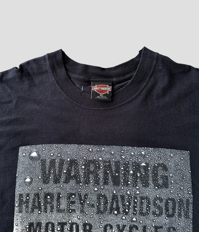 -Harley Davidson- Vintage 90s Print T-shirt
