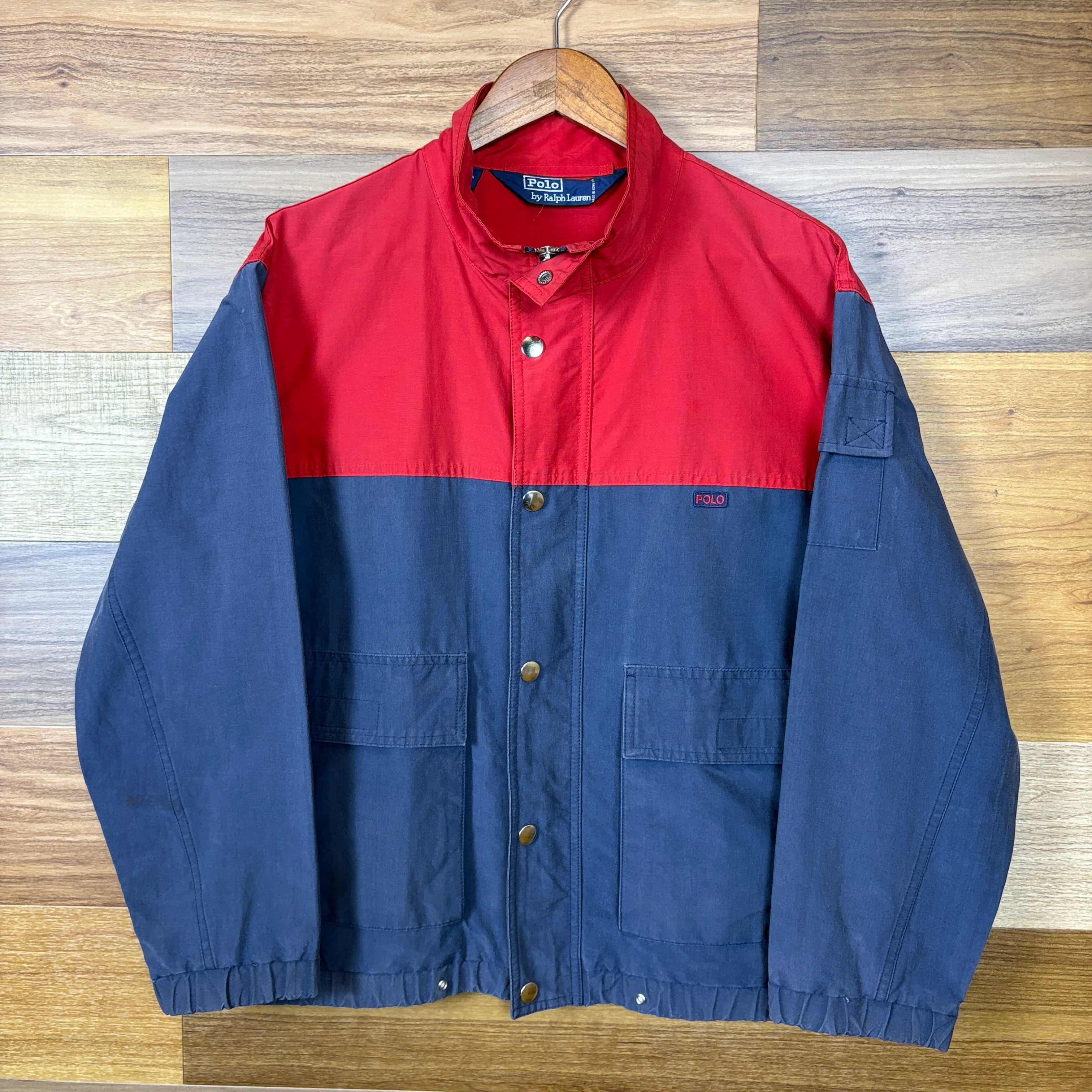 90s ACTIVE Swiss Design プルオーバー ナイロンジャケット サイズ
