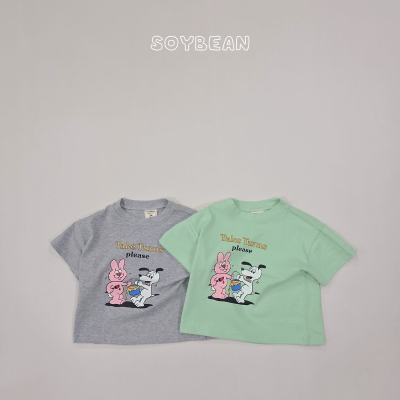 【取寄/韓国直送】SOYBEAN 26/SM キャラクター半袖Tシャツ｜夏服｜韓国子供服