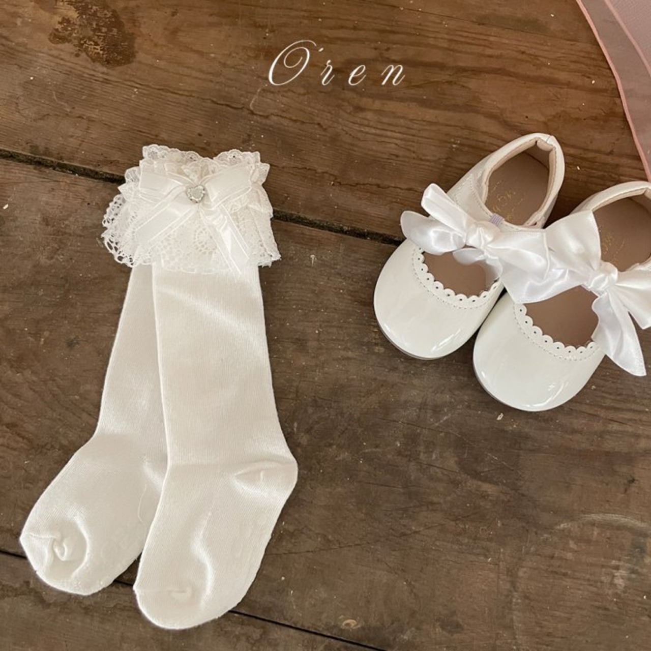 [Oren] Edel Knee Socks / [오렌] 에델니삭스