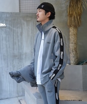 【#Re:room】LOGO SIDE LINE TRACK JACKET［REJ115］