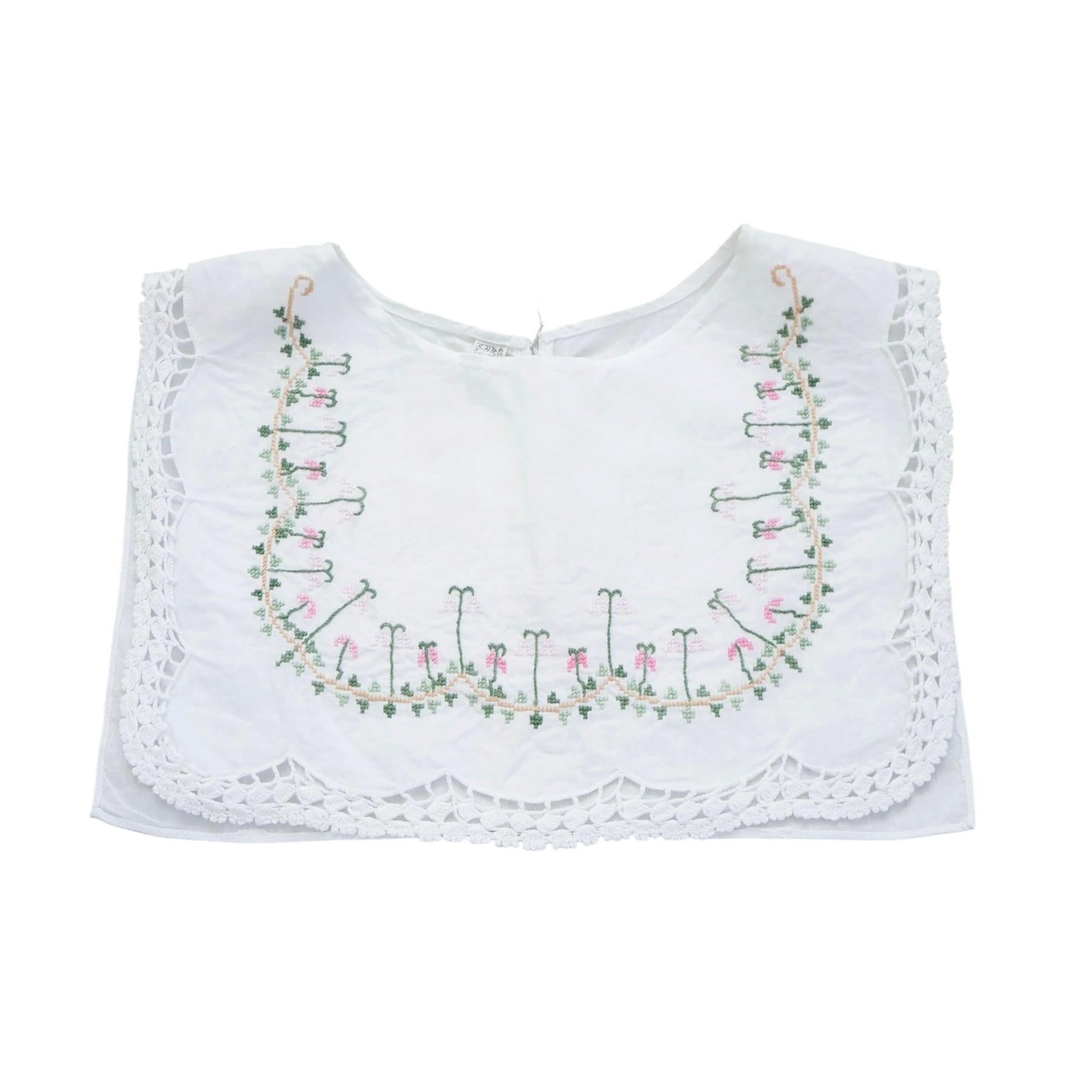 Vintage | Floral embroidered collar