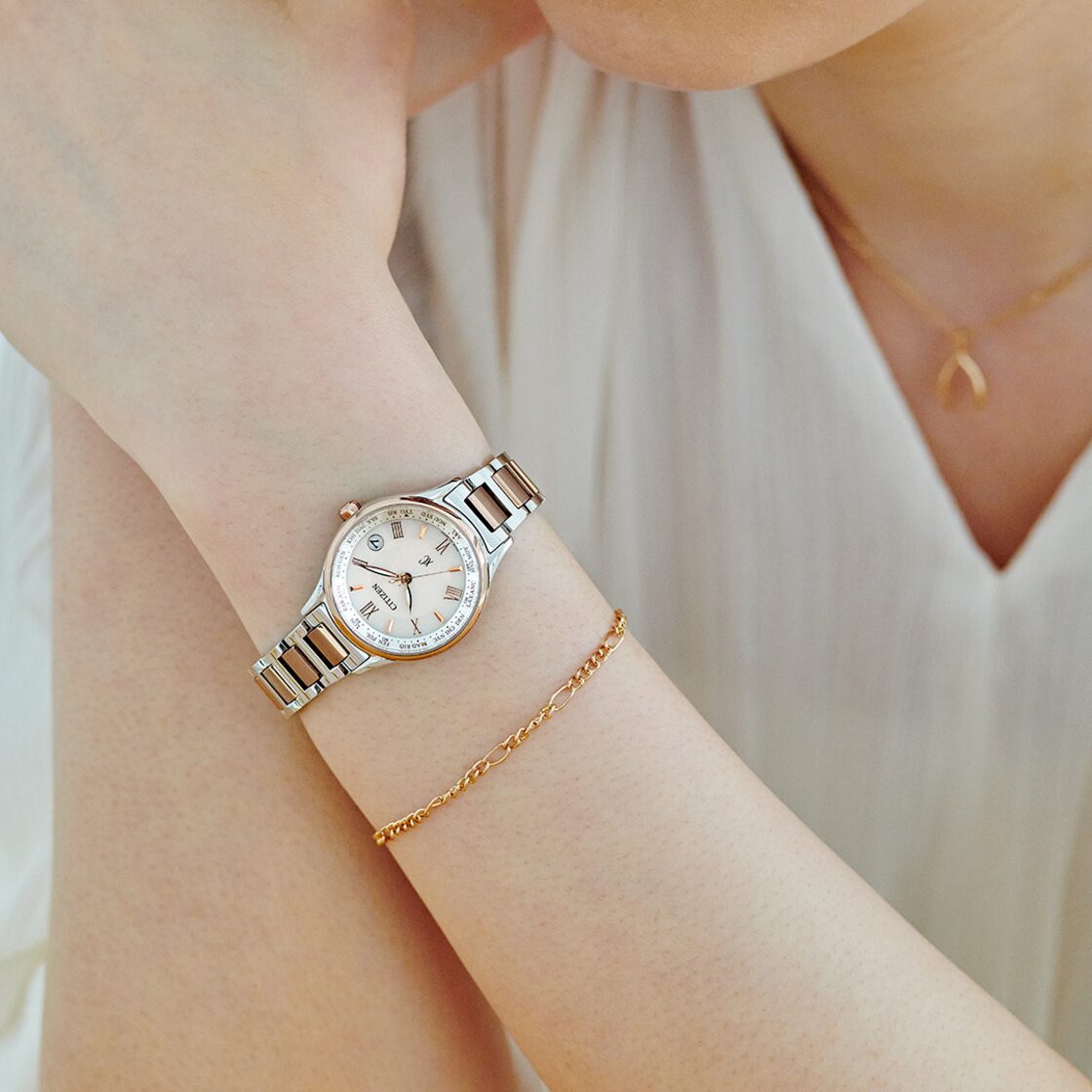 CITIZEN xC シチズン クロスシー エコドライブ 電波時計 ハッピー  