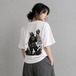 「火消猫（ひけしねこ） ― 纏はためく江戸の誇り」半袖Tシャツ