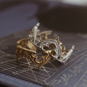 解剖医の告解リング　シルバー【星屑即納品】