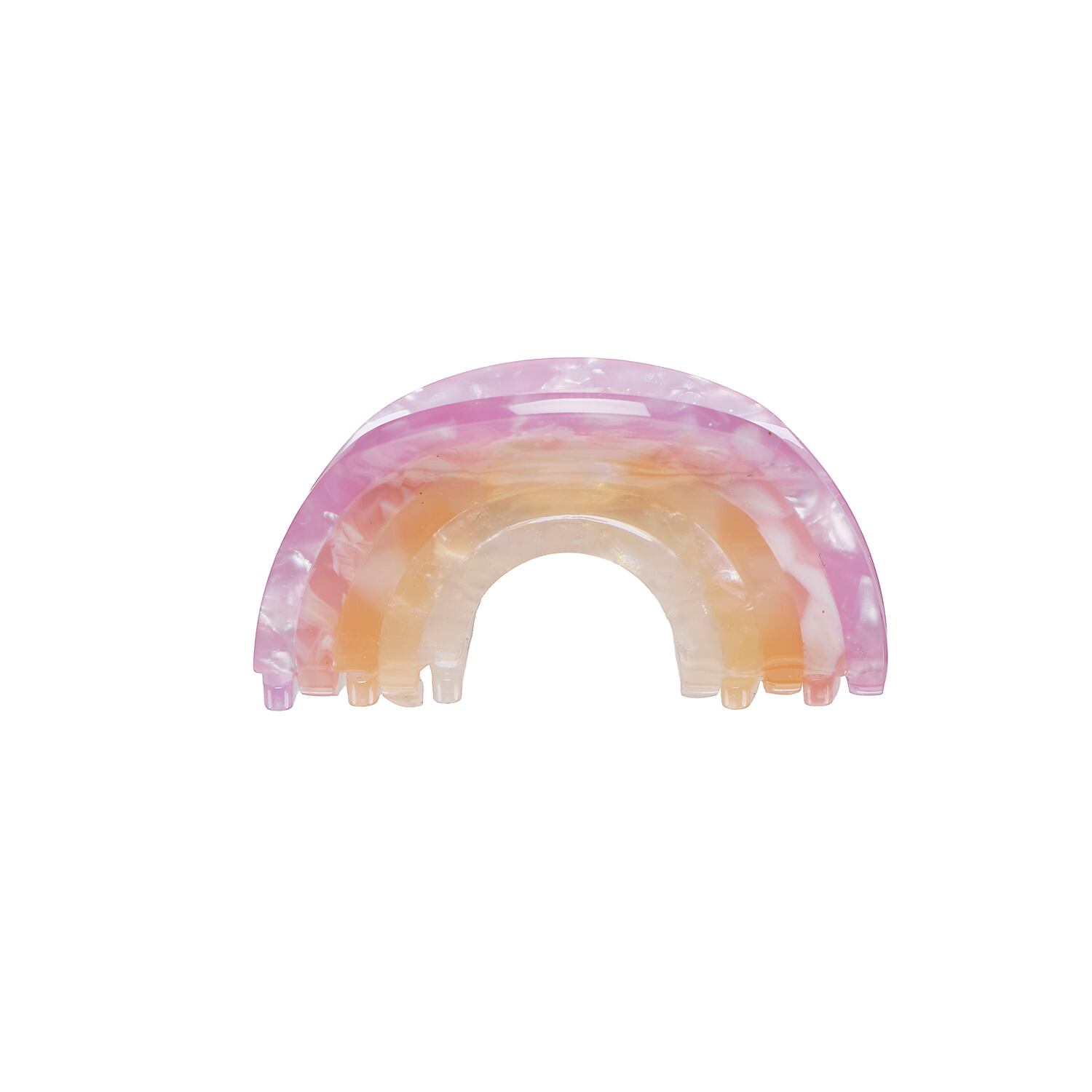 CLW2521:Wish Upon A Rainbow Claw Clip-MULTI