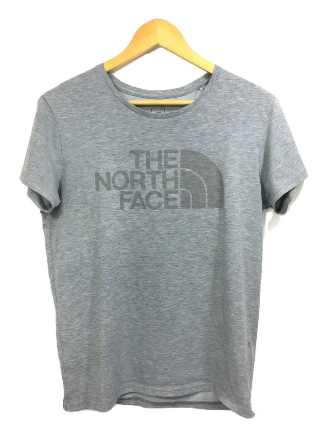 THE NORTH FACE(ザ・ノース・フェイス)プリント半袖カットソー/グレー