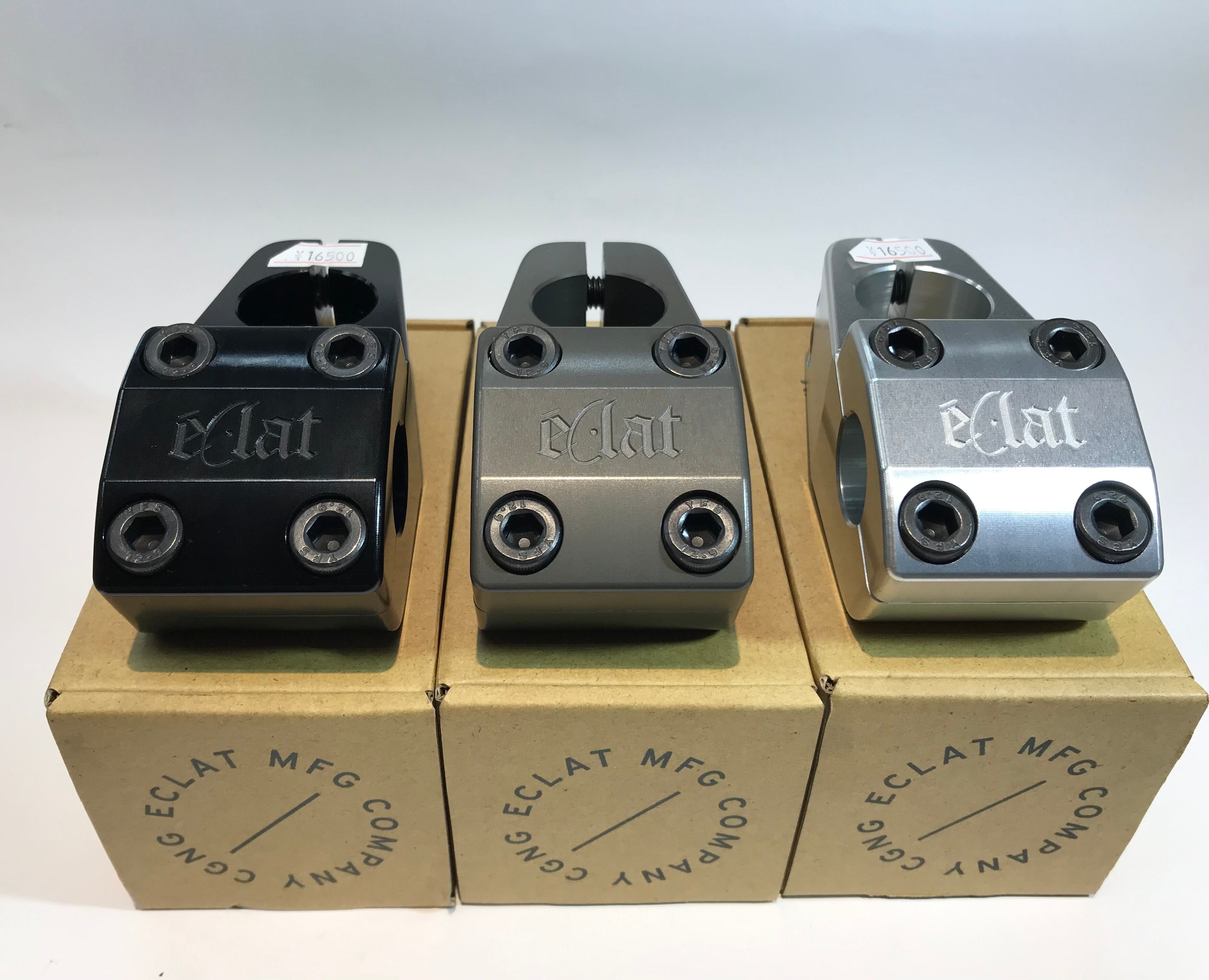 Eclat 1023 STEM 48mm Black/Silver/Hard Anodized | bmxshop