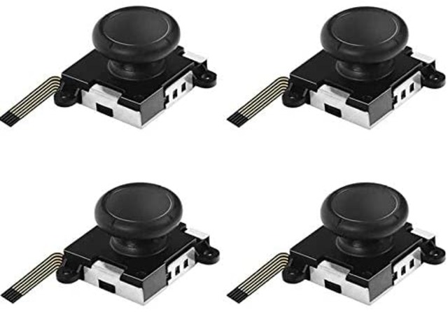 Jpcs Switch Ns Joy Con用 コントロール L R センサー アナログジョイスティック 修理パーツ 左右共通 ジョイコン スティック 交換部品 4個セット Az Japan Classic Store