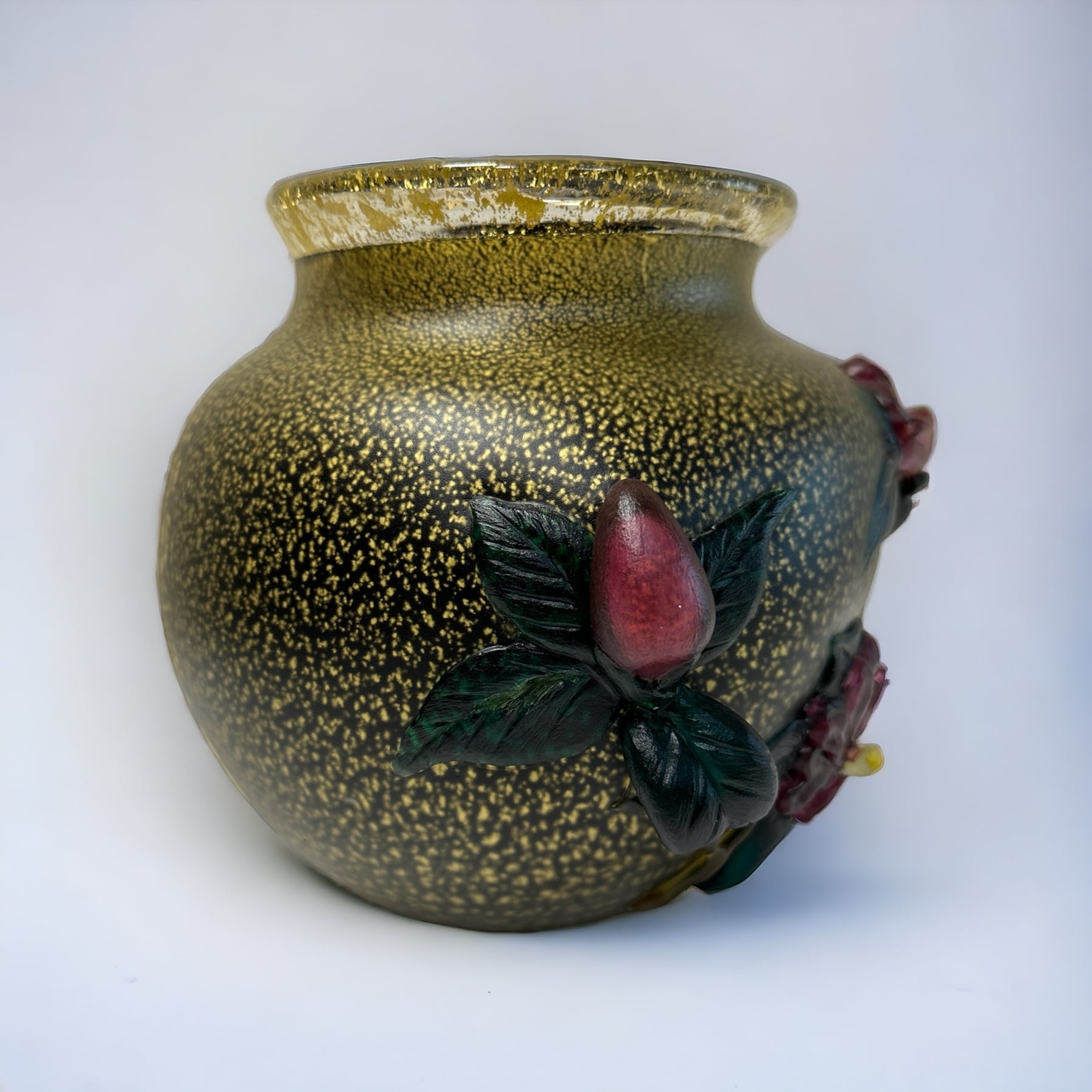 B116 黒木国昭 新世紀ロマン 「椿」 花器 花瓶 共箱 真作 | Pay ID B116 黒木国昭 新世紀ロマン 「椿」 花器 花瓶 共箱 真作 | Pay ID