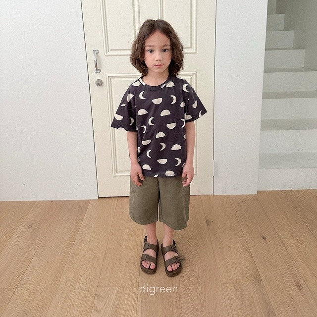 【予約】half moon T / digreen（kids）