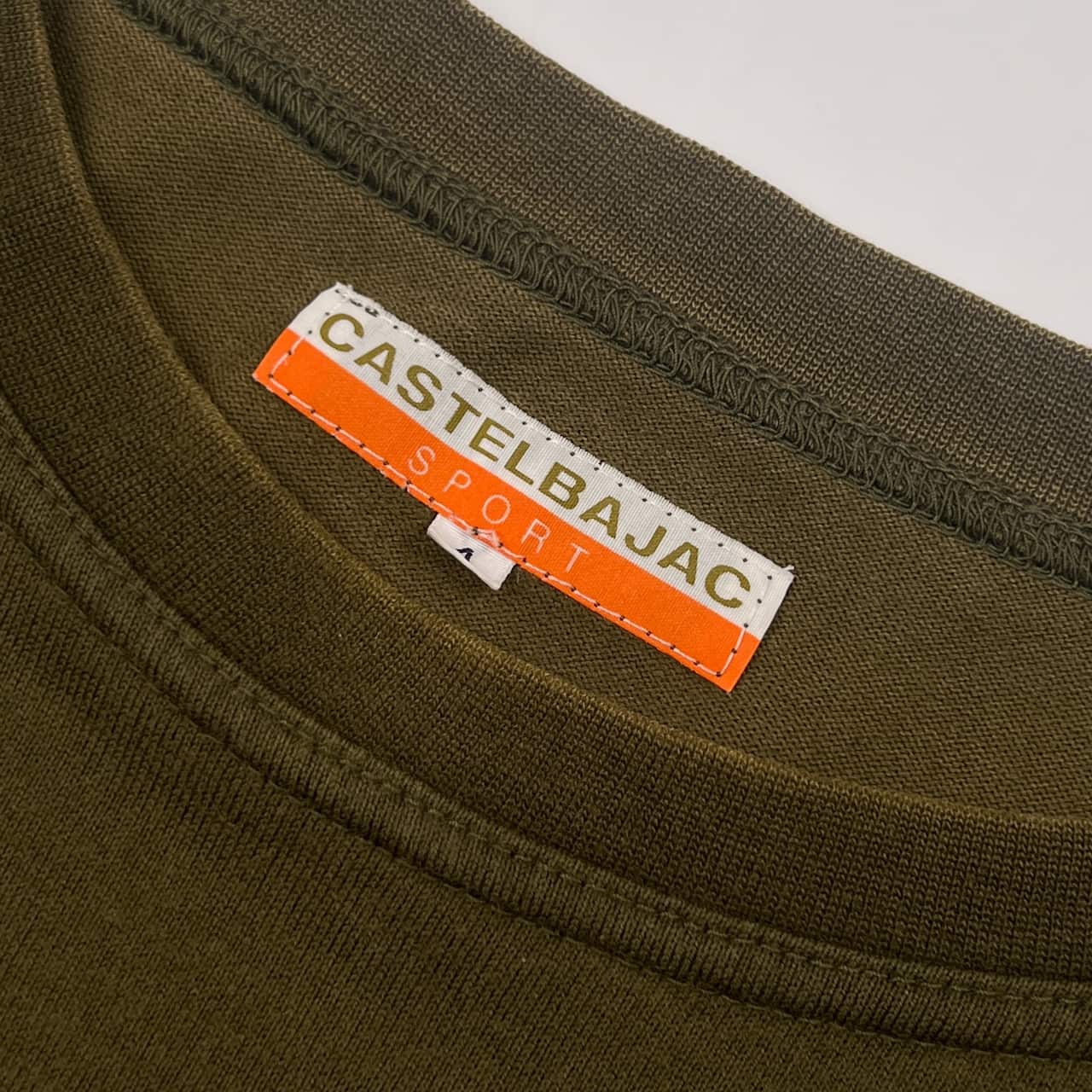 CASTELBAJAC SPORT カステルバジャック 背面 キャラデザイン 長袖 Tシャツ 4/カーキベージュ メンズ