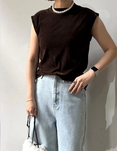 シアーベロアスタンドノースリカットソー anana 岡谷市 セレクトショップ