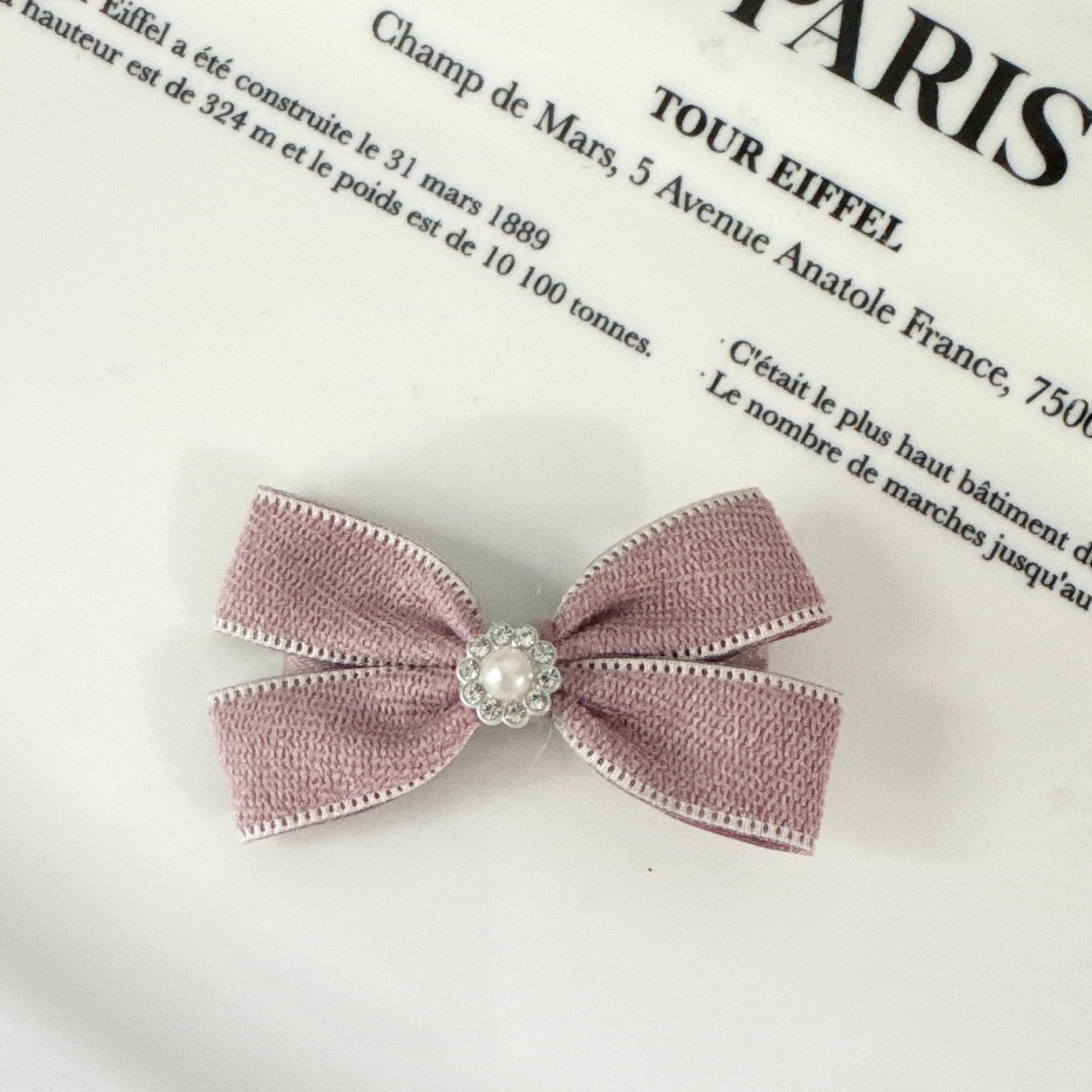 パールビジュリボンパッチン