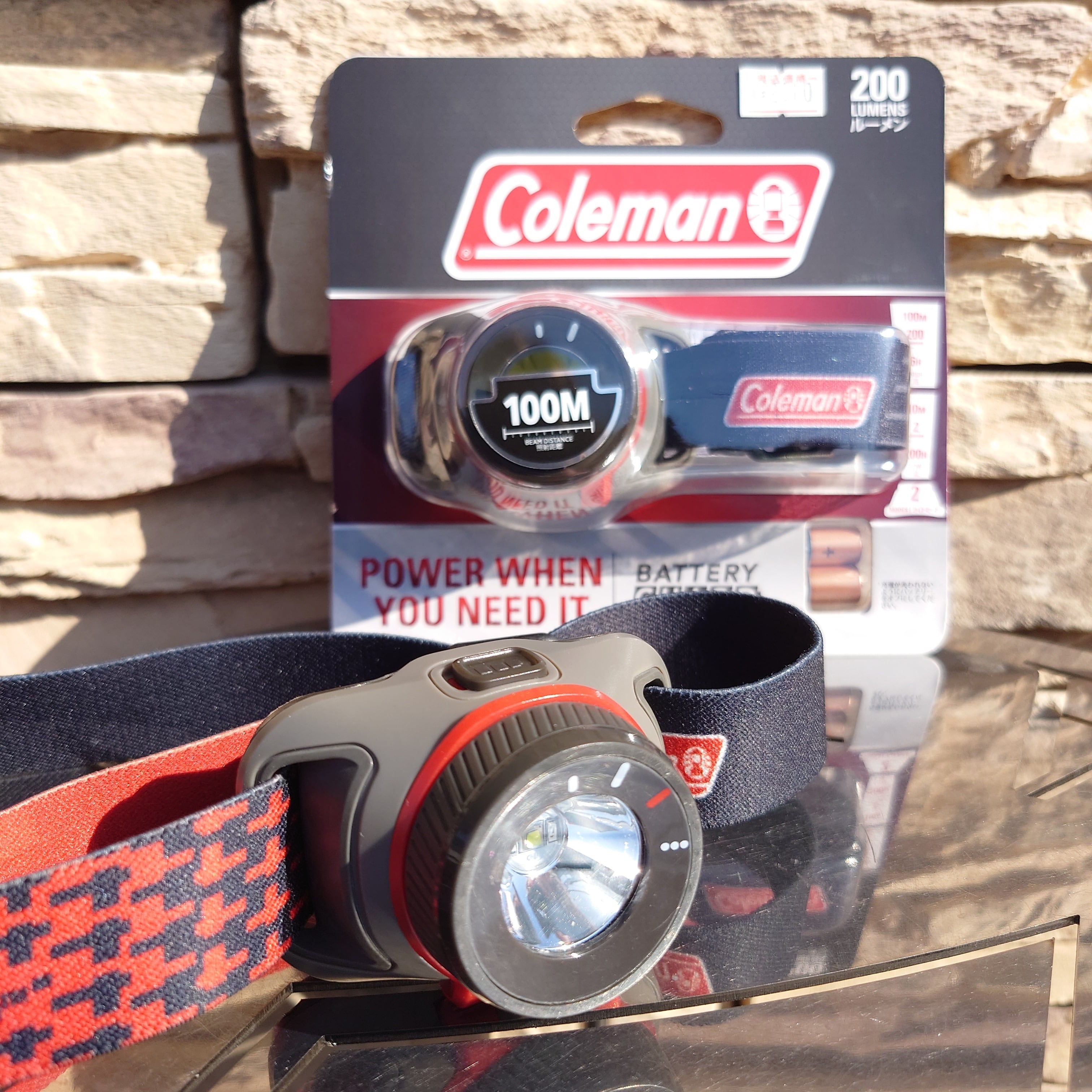 Colemanコールマン】200ルーメン [バッテリーガード LED ヘッドランプ