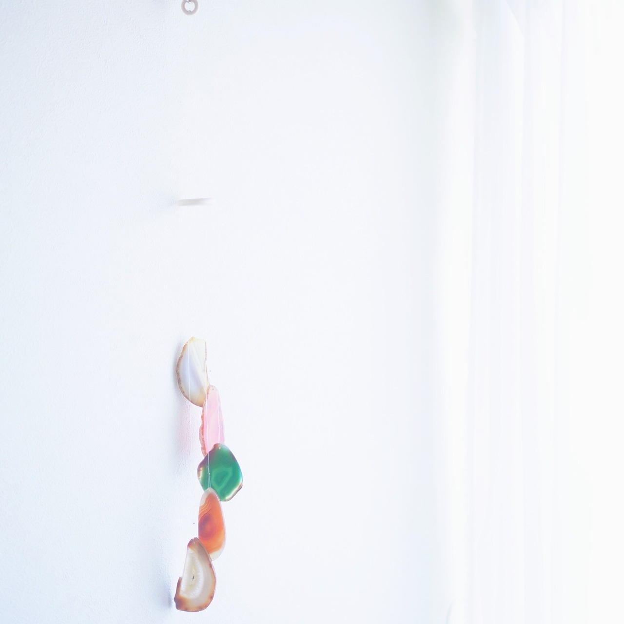 Mont Blanc 02 - アゲートヒーリングチャイム / Agate Sun Catcher Wind Chime 341