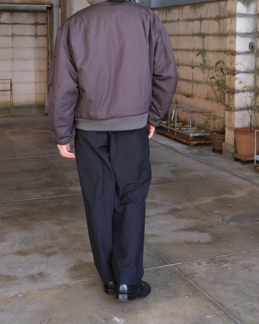 CIOTA” MA-1 Flight Jacket (Jet-Dyed Model) BLACK” | Lapel online store