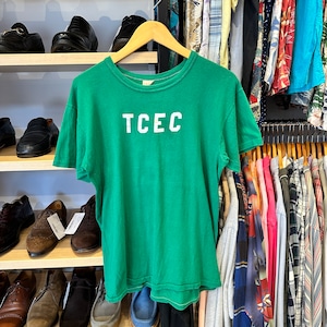 1970s RUSSEL T-SHIRT GREEN