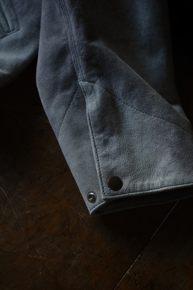 SEVEN BY SEVEN / LEATHER DETROIT JACKET (Ice Gray)