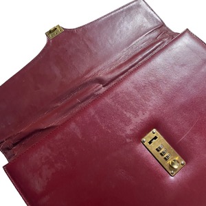 vintage CARTIER leather clutch bag