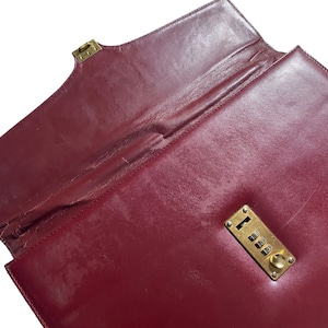 vintage CARTIER leather clutch bag