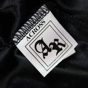 【美品 社交ダンス衣装】スカート ACROSS 黒 ブラック かわいい 可愛い 上品 気品 清楚 ラインストーン シック クラシカル