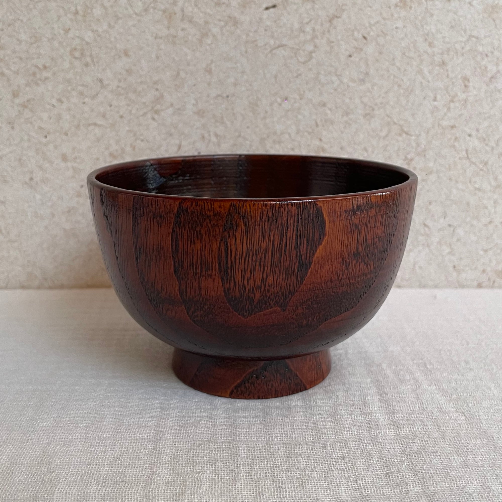 拭き漆 椀 栗