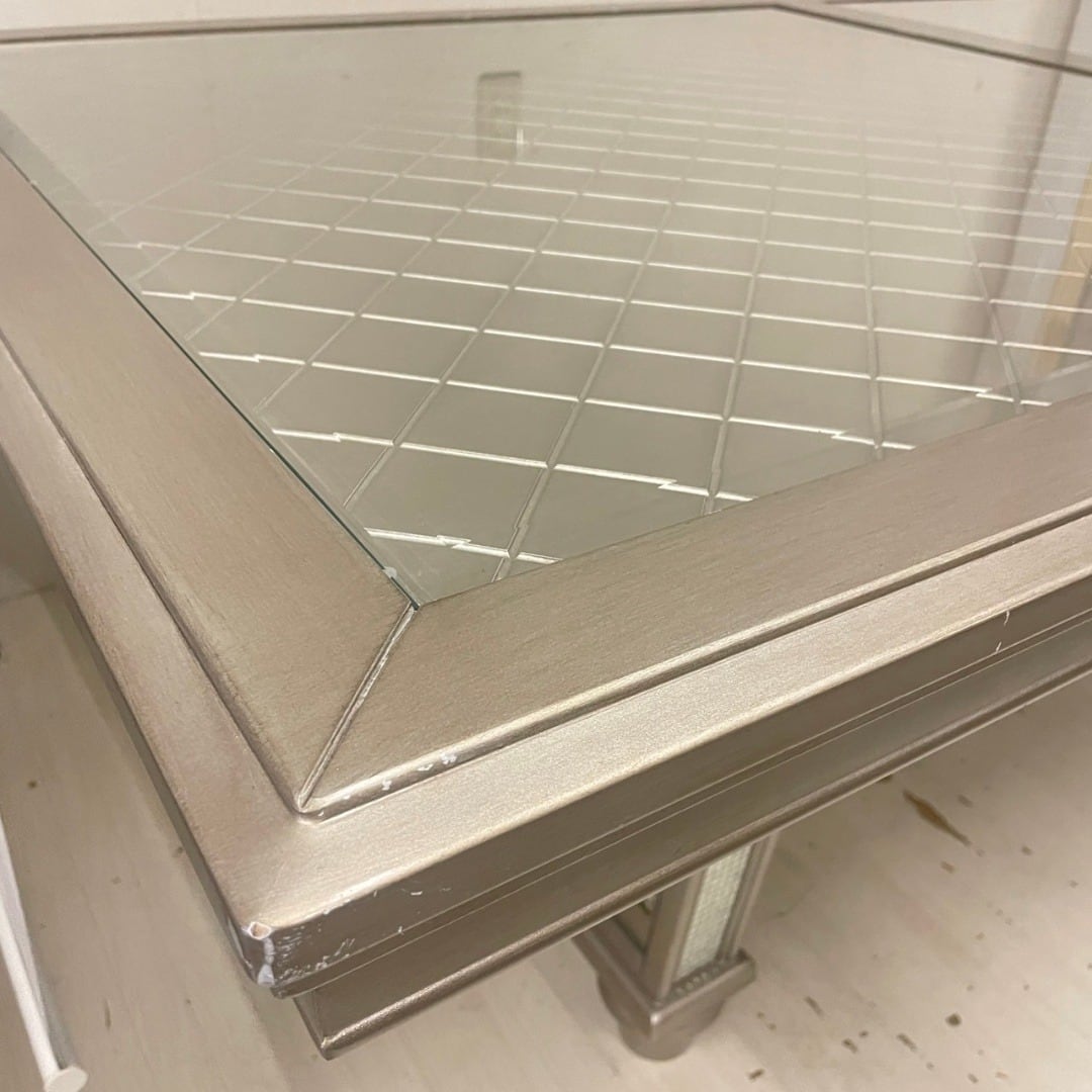 24923 4人掛けガラス天板ダイニングテーブル 椅子4脚セット ローラ