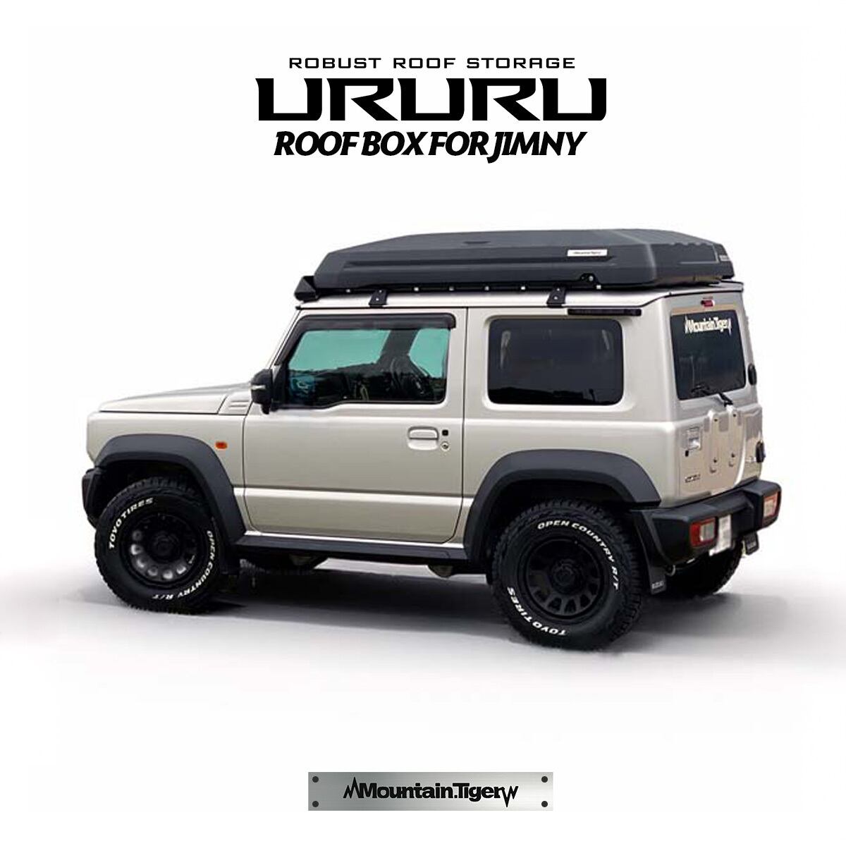 URURU】ジムニー専用ルーフボックス | TIGRAL