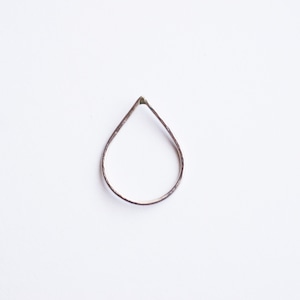 SUKIKOMI JEWELRY - CHARM: DROP silver S