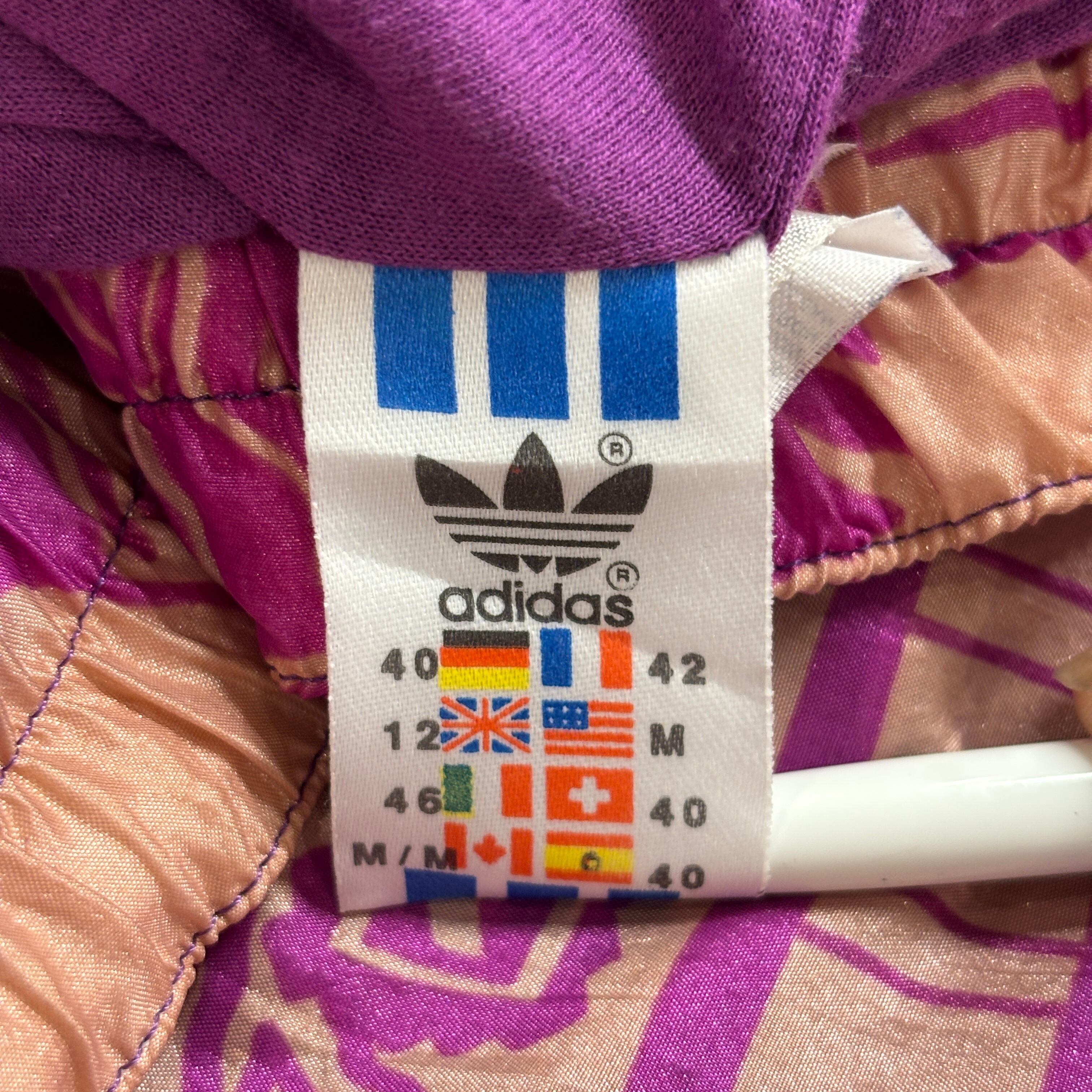 Ⓚadidas 総柄 P/O JACKET PURPLE OLD | safarionline