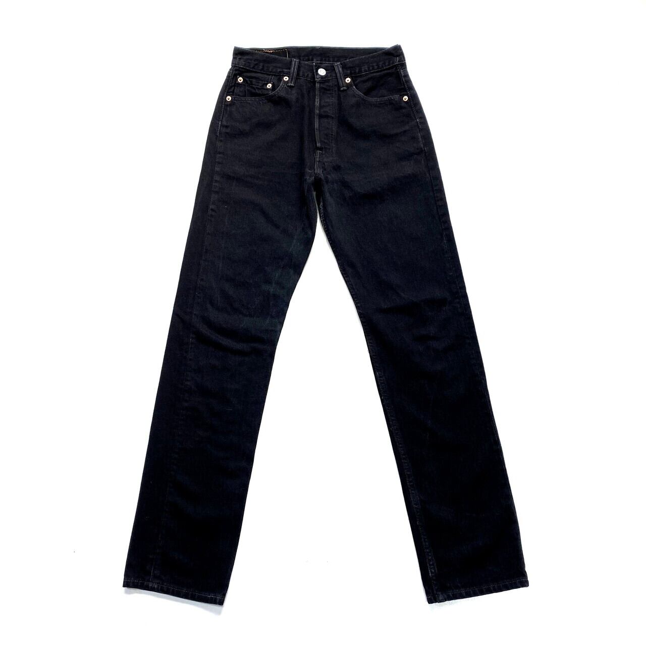 リーバイス Levi's リーバイス501 FOR WOMEN ブラックジーンズ ストレートデニムパンツ USA製 レディースXL(w31) /eaa306508