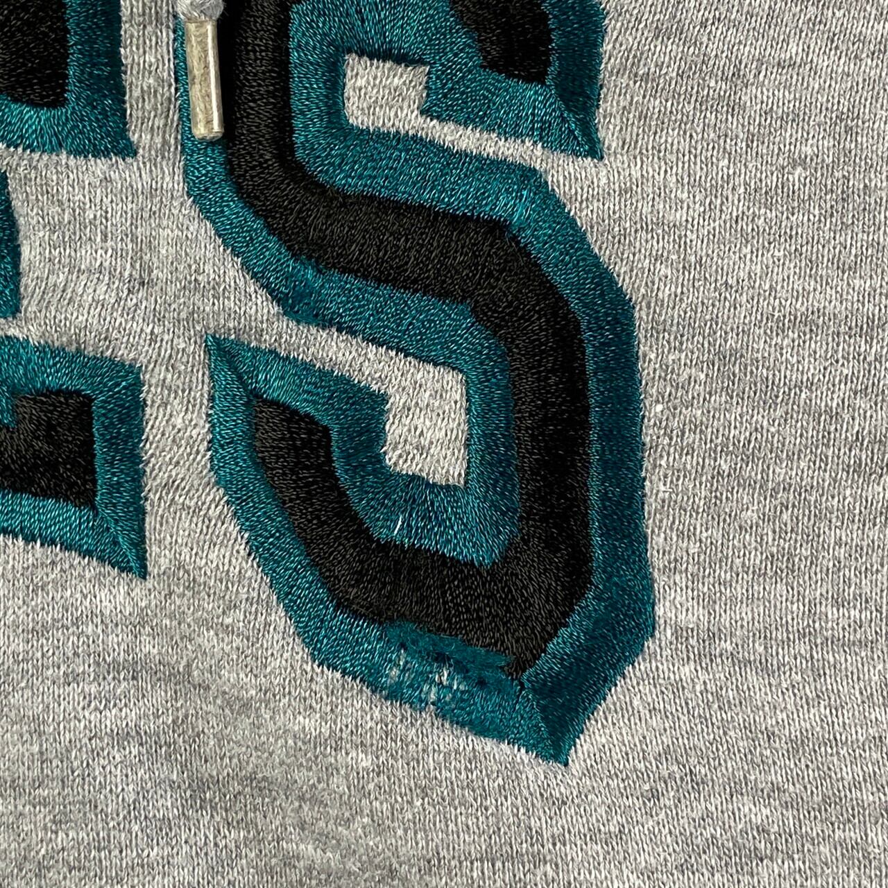 00年代 NFL PHILADELPHIA EAGLES チームロゴ 刺繍 スウェットパーカー