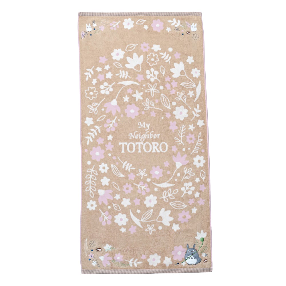 となりのトトロ バスタオル アンティークリーフ(7348)