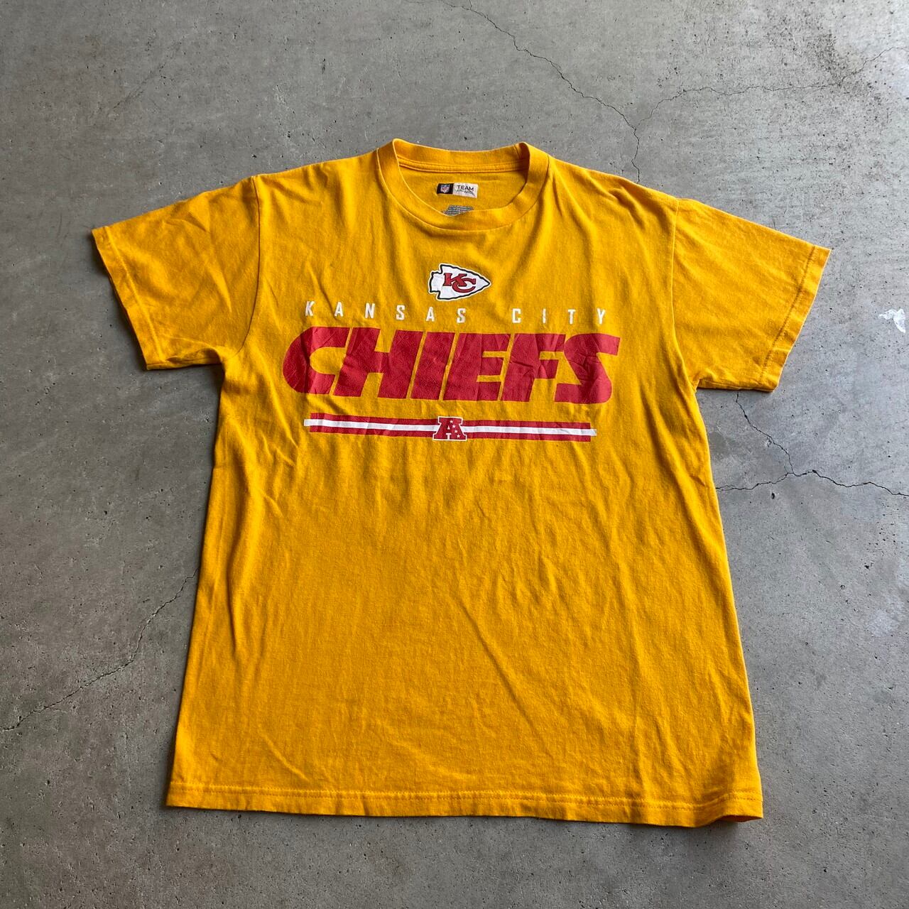 NFL カンザスシティ・チーフス プリントTシャツ メンズM 古着 チーム系