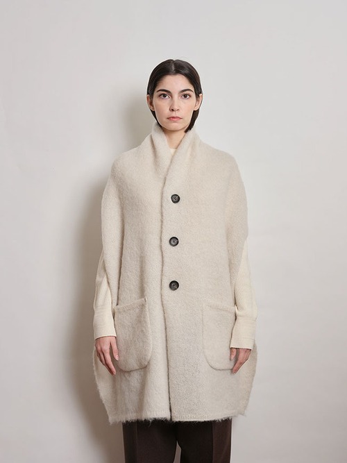 Nine Tailor " Marsh Stole ( Heather Ecru ) "