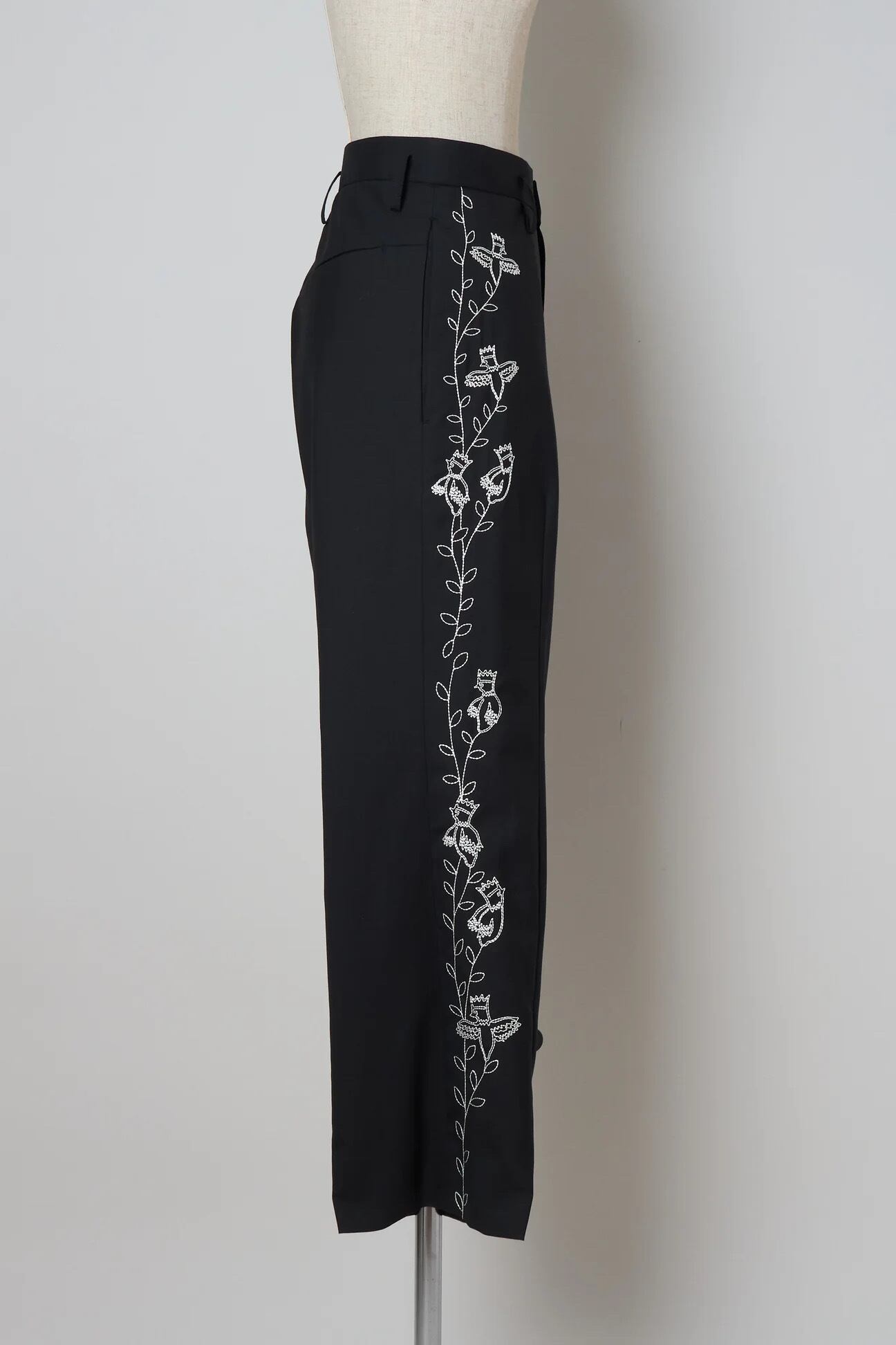 25AW】SHINYAKOZUKA Dear, NOTHING SPECIAL TROUSERS WITH EMBROIDERY