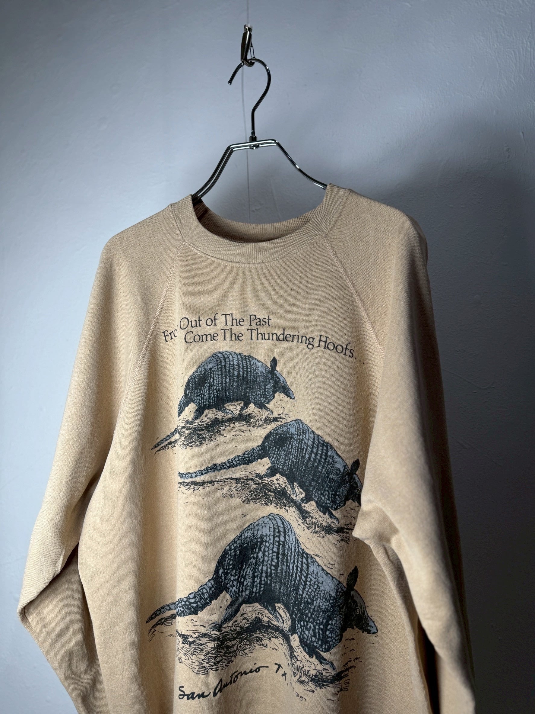 80’s USA made “San Antonio Armadillo“ sweat shirt