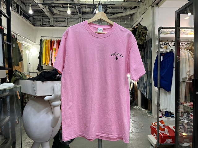 NOAH LOGO TEE LARGE PINK 60202