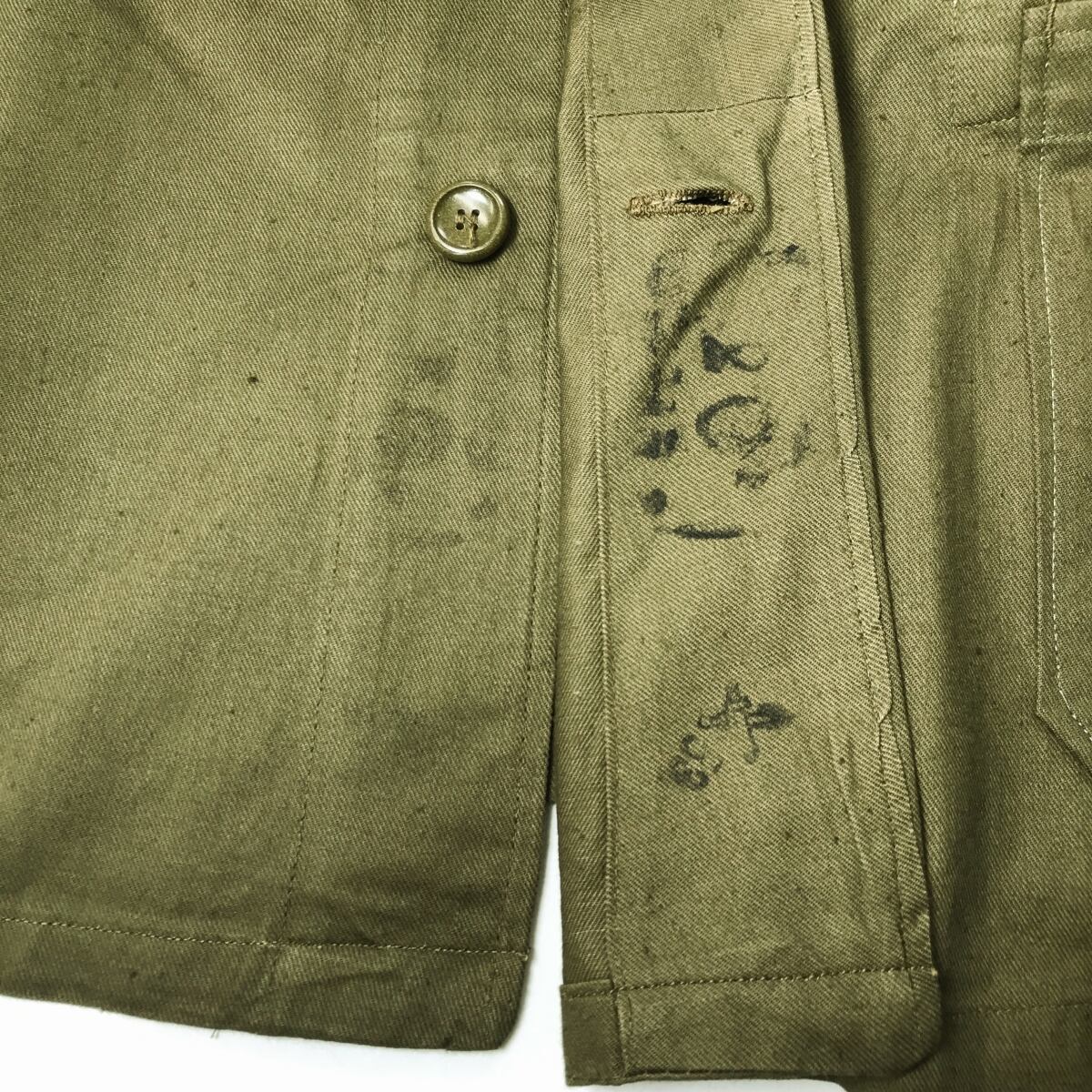 ヴィンテージオリジナルデッドストック50年代チェコ軍スタンドカラー