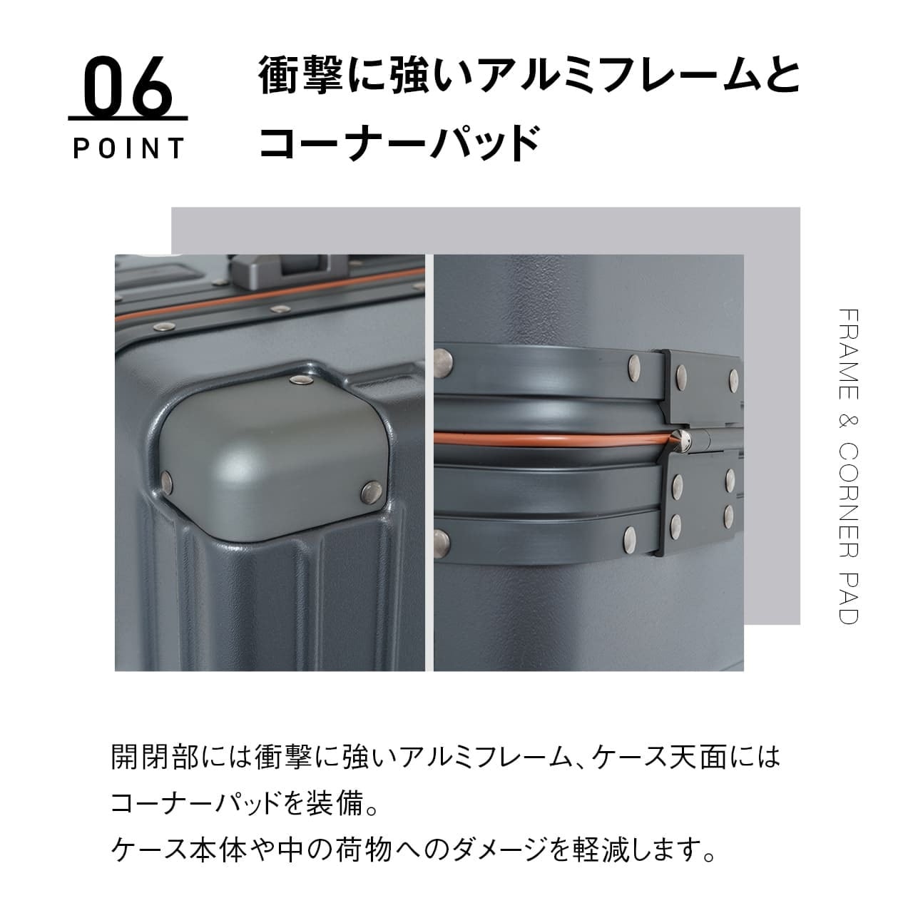 AIRWAY AW011-A スーツケース 48L アルミフレーム 新品 AIRWAY エアウェイ スーツケース 機内持ち込み Sサイズ 34L フレーム