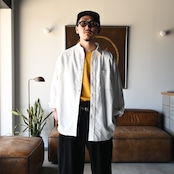 THE DAY(ザデイ)VINTAGE BRUSHED FLANNEL SHIRTスタイル