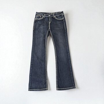 MASU “MASUBOYS” BOOT-CUT JEANS (FADED BLACK) MBS-PT0323C | PAY ID