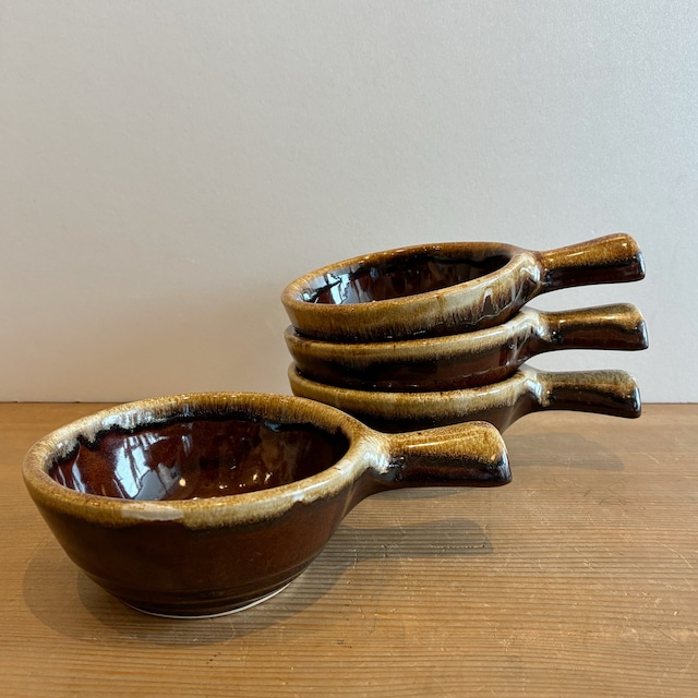 取手付スープボウル Made in USA