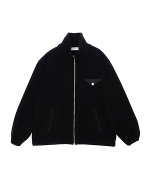 UNIVERSAL PRODUCTS. / 263-60102 WOOL CASHMERE FLEECE JACKET(BLACK)