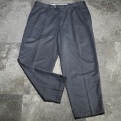 SAVANE "杢調" 2tuck slacks gray