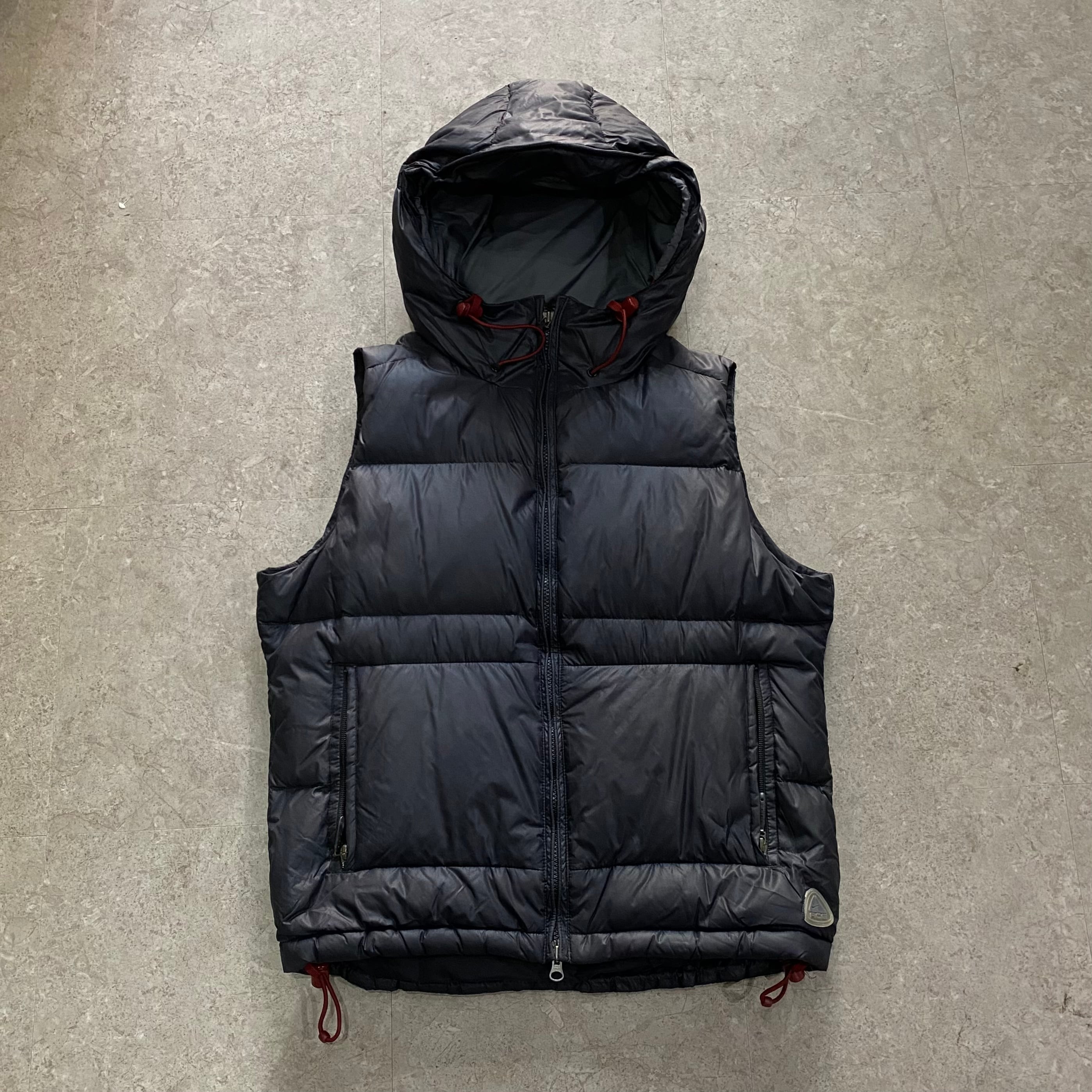 〜00s NIKE ACG goose down hoodie vest【仙台店】