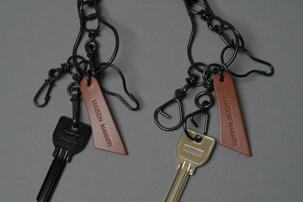 NEW DARUMA KEY RING □ブラック□ ＿ダルマキーリング＿ | MAISON