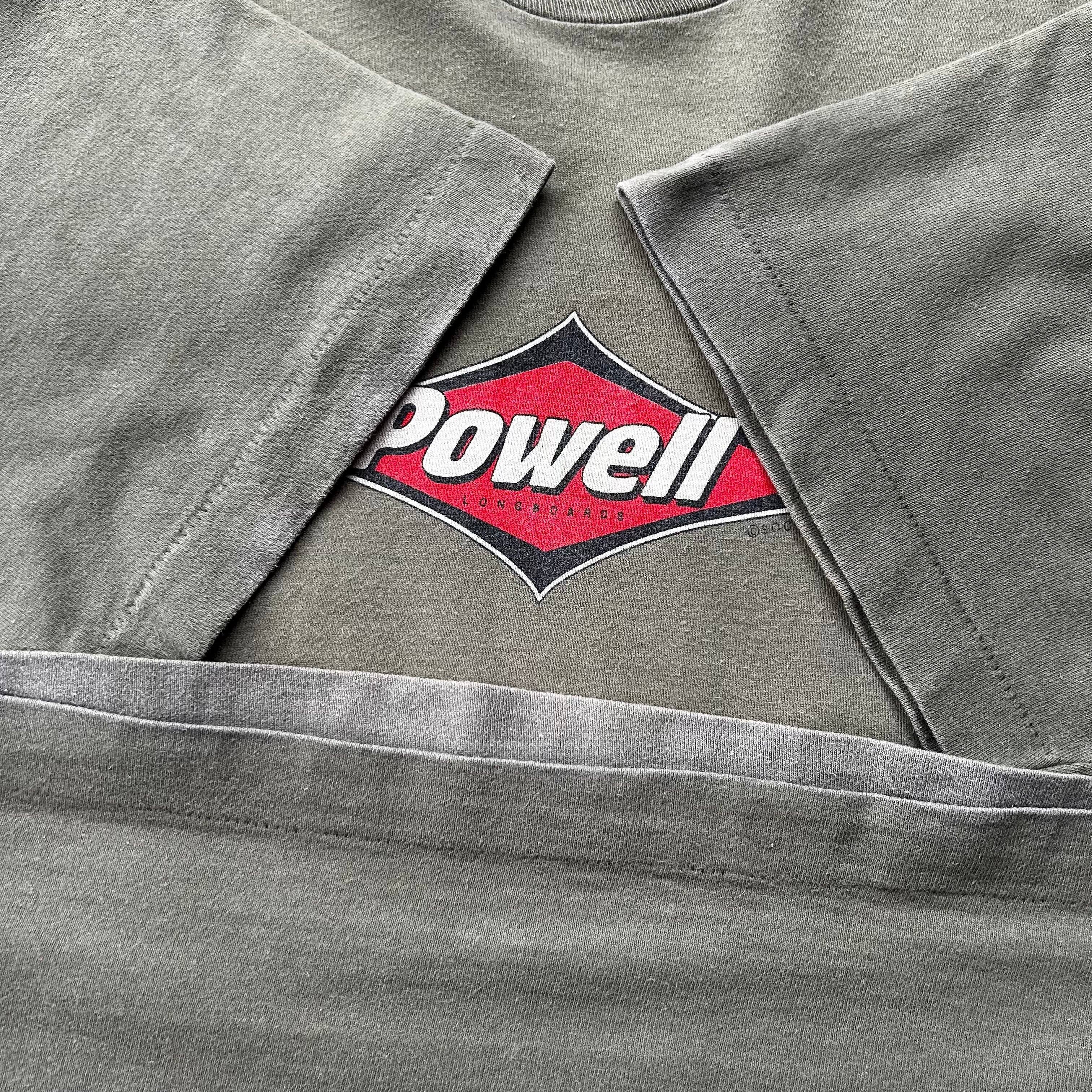 90s パウエルペラルタ tシャツ USA製 オリーブ L フルーツタグ | 東京