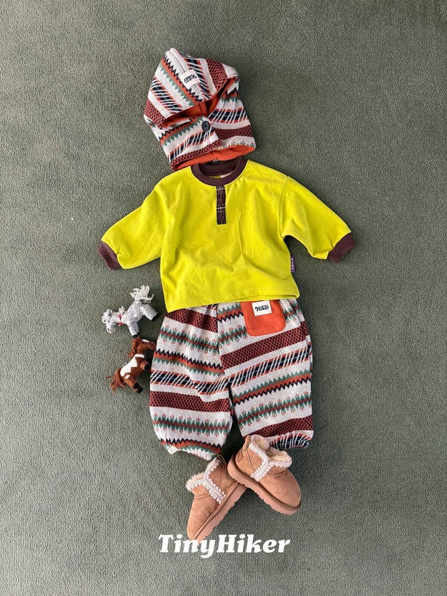 〚予約〛Nordic pattern jogger pants <kids>